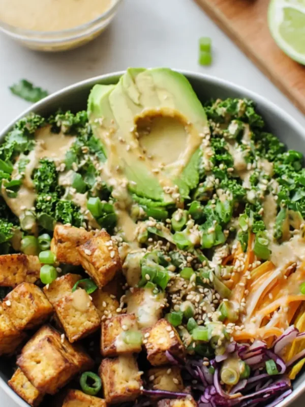 Tempeh Buddha Bowl Tahini Miso Vibrant Recipe Your New Favorite Way