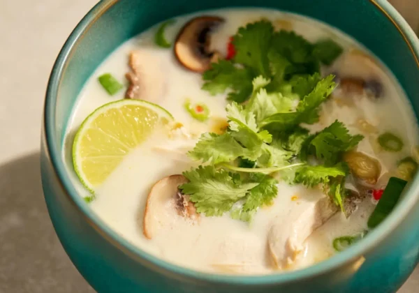 Thai Tom Kha Immune Soup Galangal Warm Comforting Recipe Your Family Will Love