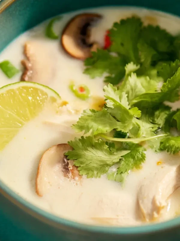 Thai Tom Kha Immune Soup Galangal Warm Comforting Recipe Your Family Will Love