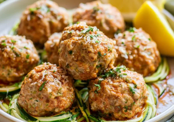 Anti-Inflammatory Turkey Meatballs Zucchini Warm Satisfying Recipe Your Family Will Love