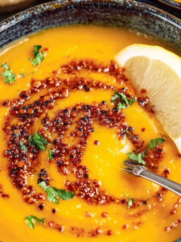 Turkish Red Lentil Soup Lemon Warm and Rich Recipe You Need Now
