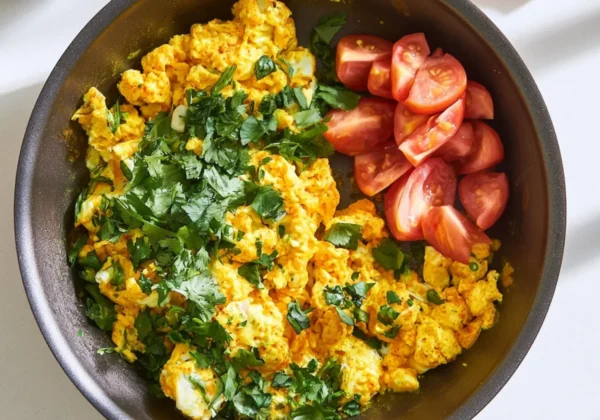Turmeric Egg White Scramble Warm and Satisfying Real Morning Favorite