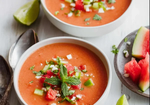 Watermelon Gazpacho Vitamin C Soup Vibrant Fresh Way to Make Your New Favorite