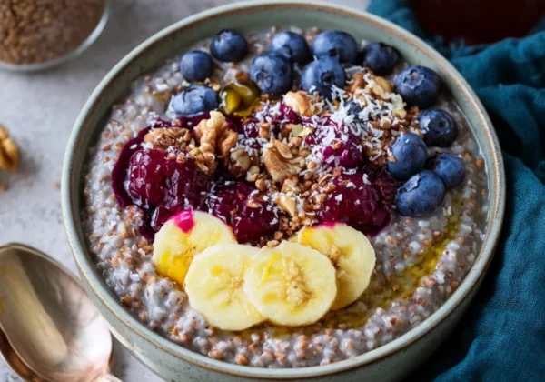 Anti-Inflammatory Buckwheat Protein Porridge Warm Satisfying Real Morning Fuel