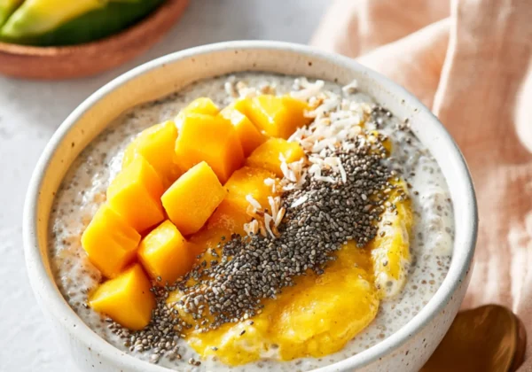 Anti-Inflammatory Mango Chia Protein Bowl Vibrant and Satisfying Real Nourishment You Will Love