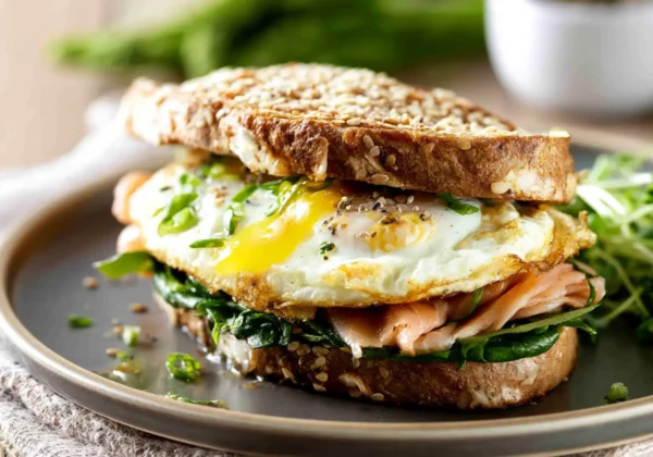 Omega 3 Salmon Egg White Breakfast Warm and Satisfying Real Good Way to Start Your Day